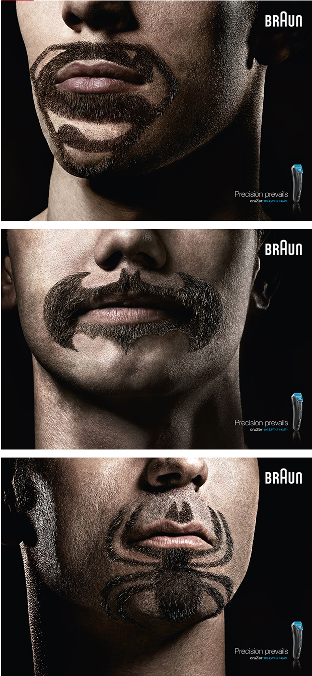 博朗剃須刀創意廣告_廣告創意